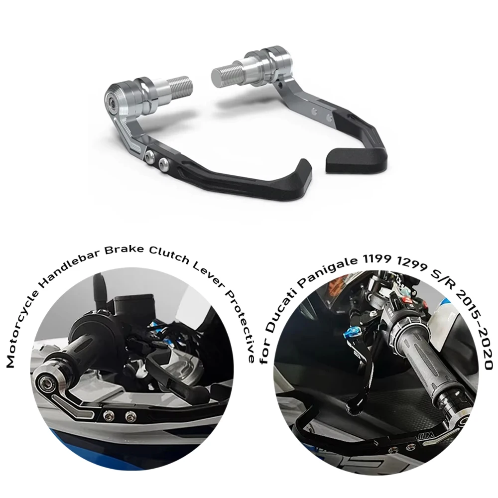 

Motorcycle Handlebar Brake Clutch Lever Protective for Ducati Panigale 1199 1299 S/R 2015-2020