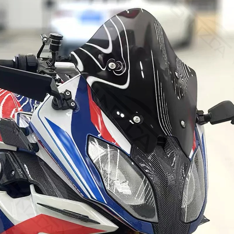 

For R1200RS R1250RS R 1200RS 1250RS R1200 RS R1250 RS 2015-2024 Windshield Wind Deflectors WindScreen Viser Visor Gray
