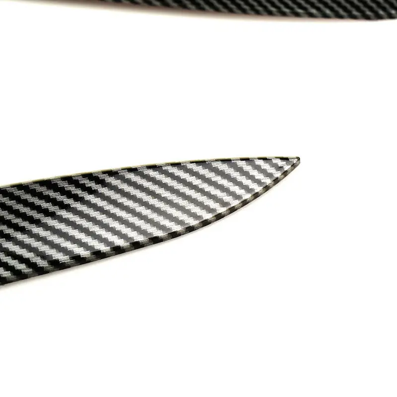 2 قطعة اكسسوارات السيارات ABS المصابيح الأمامية الحاجب الجفون غطاء الكسوة لشركة فولكس فاجن جولف 4 MK4 1997 1998 1999 2000 2001 2002 #3