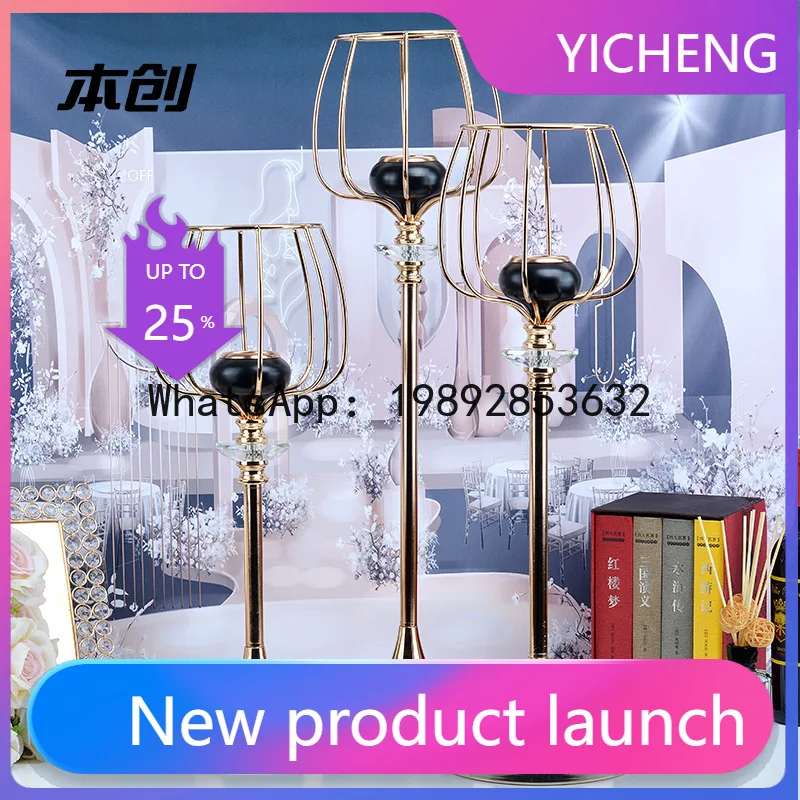 PYJ metal candle light dinner wrought iron table decoration ornament handicraft candle holder candle cup --2 pcs