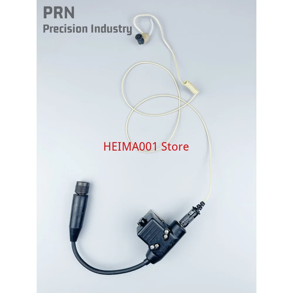 PRN Precision INVISIO M3 In Ear Bone Conduction Earphones Sand Four Section Plug DEVGRU Seal