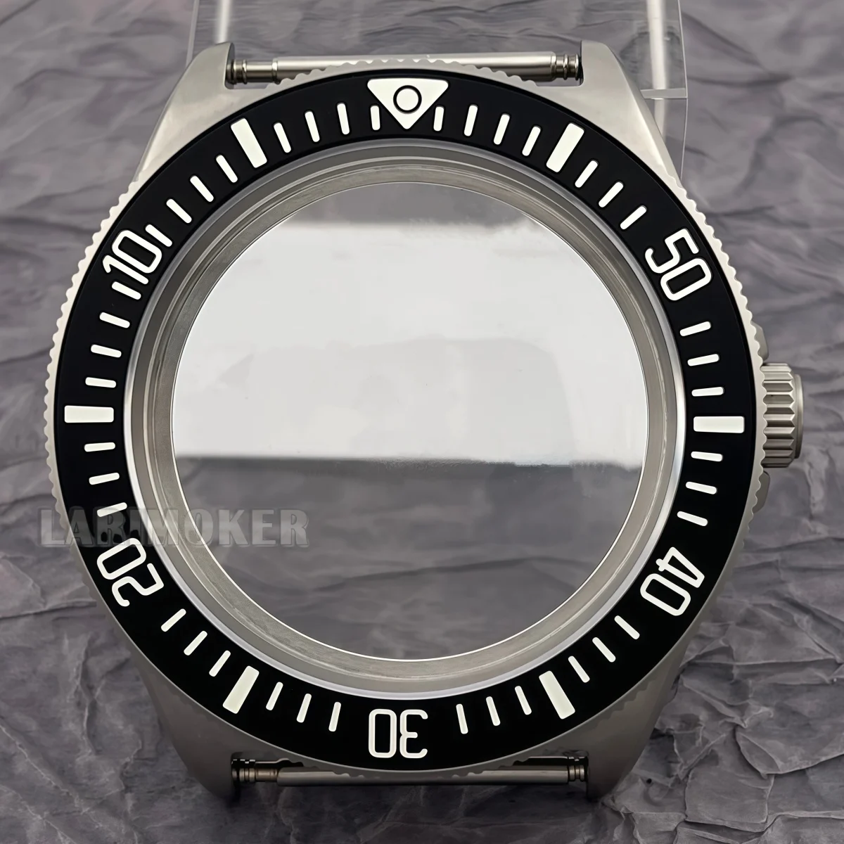 

40mm Tactical Frog FX diving watch case dome sapphire glass luminous bezel suitable for NH35A NH36 ETA2824 movement brushed case