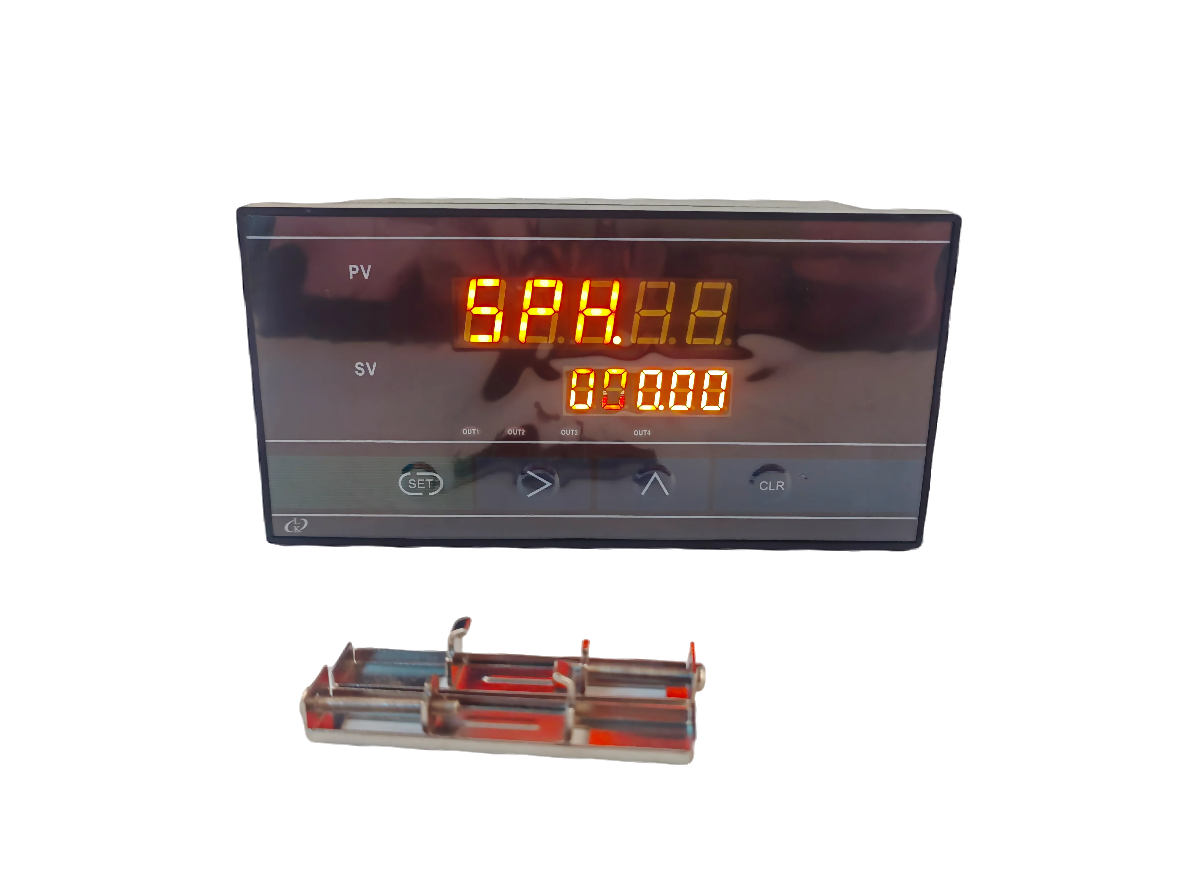 Mini Button Load Cell Kit with Dual LED Display Indicator 10kHz Response Frequency Weighing Control System AC90-260V