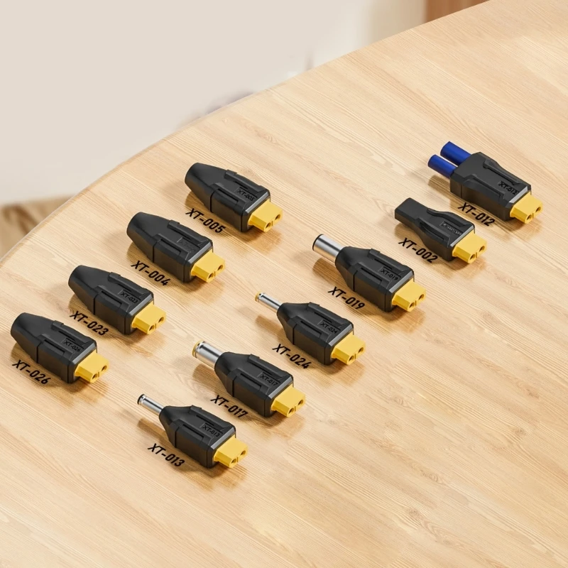 

Multi Use XT60 to Type C, EC5 Charging Adapter Portable Conversion Head Support Charging for Power Solution