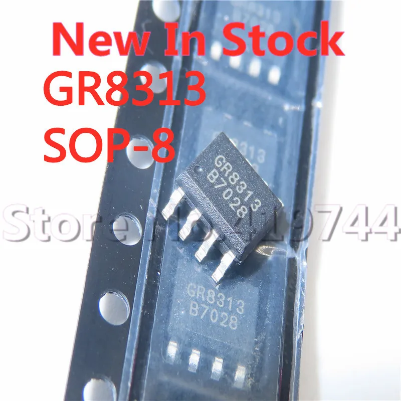 5PCS/LOT GR8313 GR8313KG SOP-8 power management chip In Stock NEW original IC