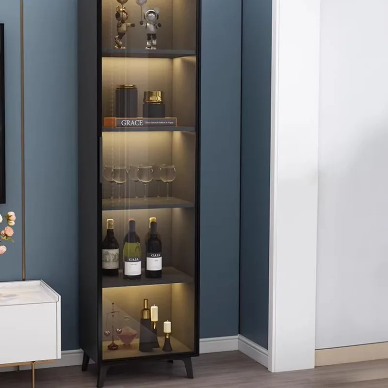 

Light Luxury Wine Cabinet Living Room Against Locker Home Wine Cabinet Display Aesthetic Bar Furniture Barschrank XY50JG