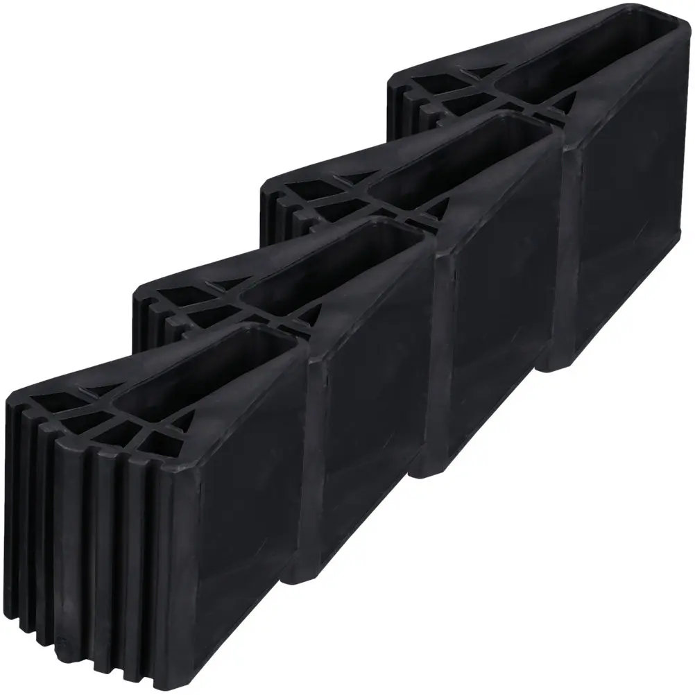 4pcs Anti-Slip Rubber Feet Pads for Step Ladders – Replacement Stability & Safety Accessories