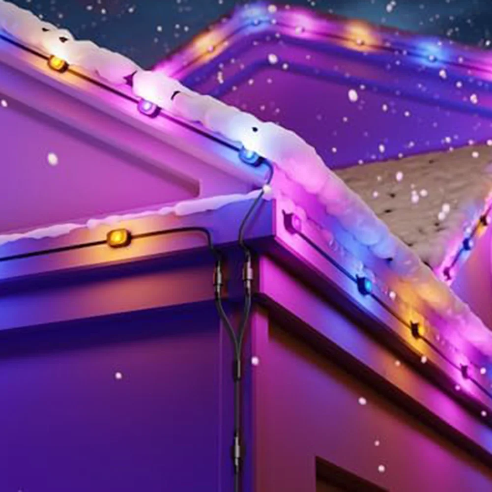 Outdoor Splitter Y-Type Splitter For Christmas Lighting IP65 Waterproof Rating 22AWG Copper Conductor 300V Voltage Rating