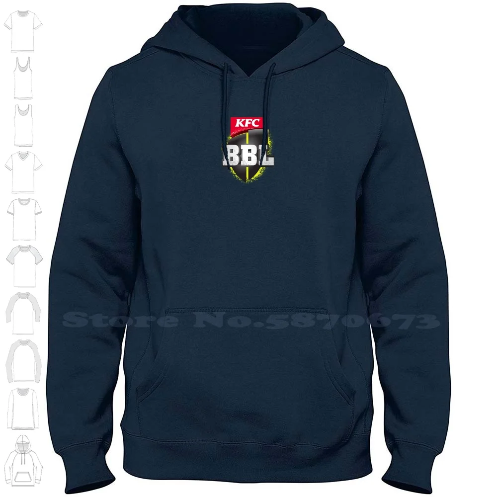 Big Bash League Logo High-quality Hoodie 100% Cotton Sweatshirt