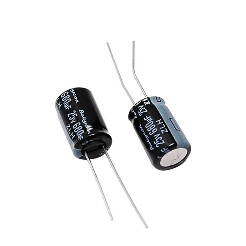 50PCS Radial Lead Motherboard Electrolytic Capacitors 10mmx17mm Standard General