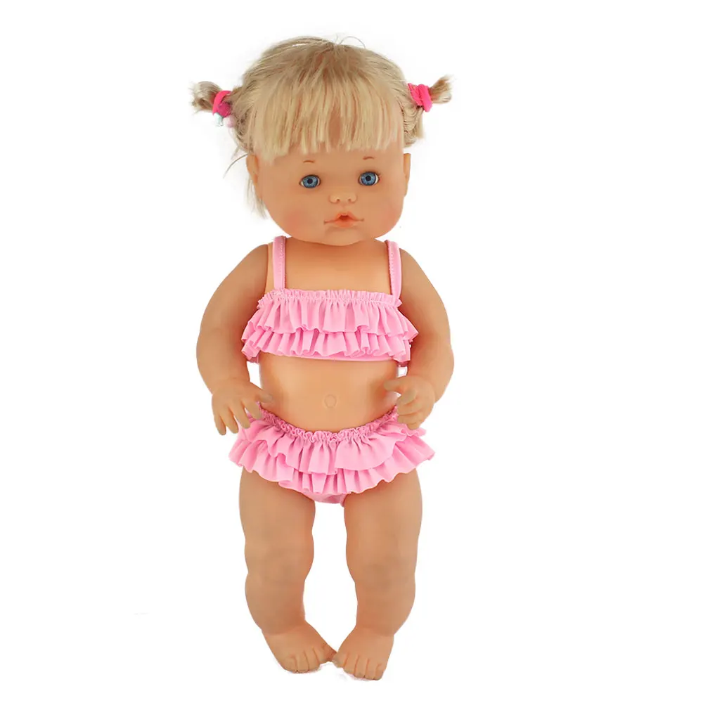 2023 New Lovely Bikini For 42 cm Nenuco Doll 17 Inches Baby Doll Clothes