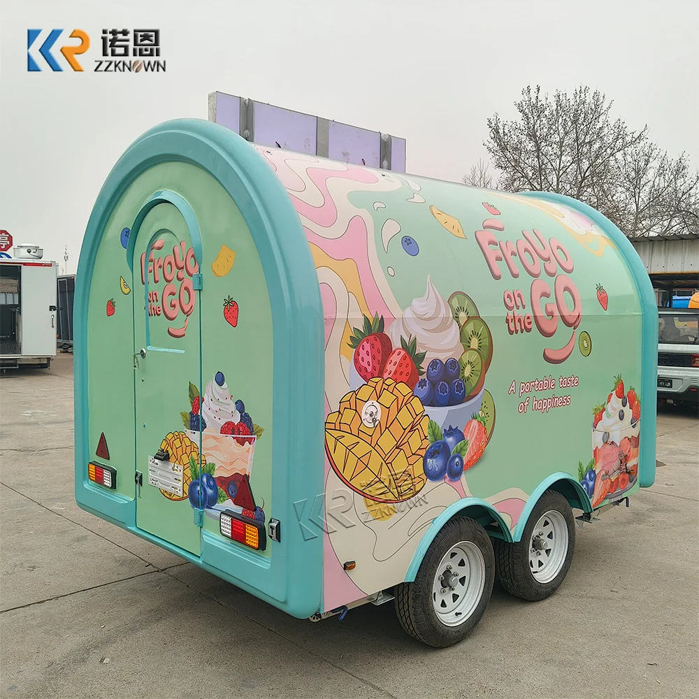 Custom Food Trailer Mobile Kit - Food Truck With Snacks recension och pris