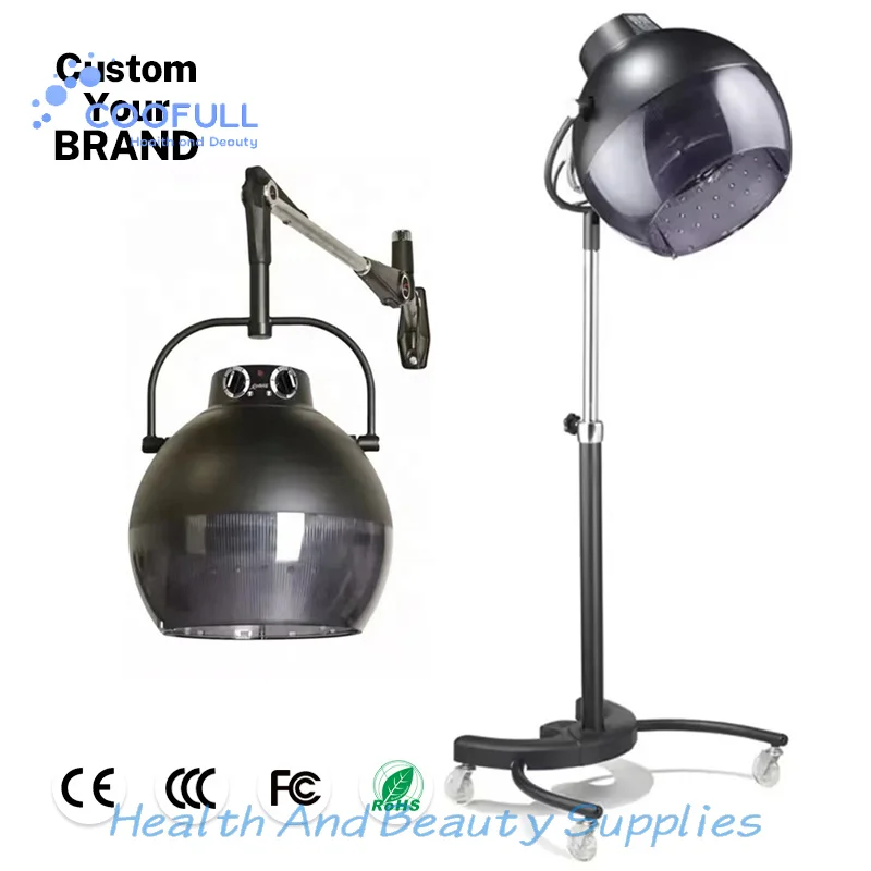 Coofull Professional Bonnet Hair Dryer Hood Styling Processor Color Treatment Heater Bonnet Blower Salon Machinery