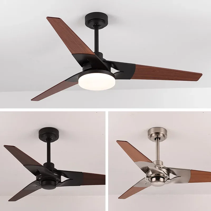 غرفة المعيشة، ضوء مروحة السقف، ذكي، منزل، غرفة طعام الضيوف، رياح كبيرة، غرفة نوم LED #3