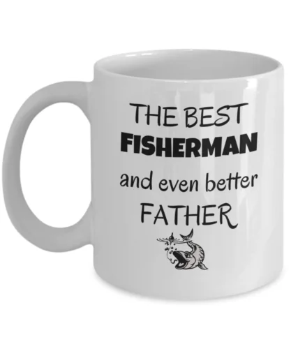 

Best fisherman better father - fishing related gifts Fathers day fish lover gift