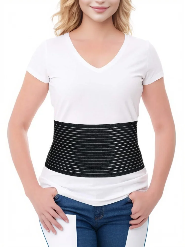 With Hernia Support Pad Helps Relieve Pain Umbilical Hernia Belt For Men And Women Abdominal Support Brace Hernia Binder