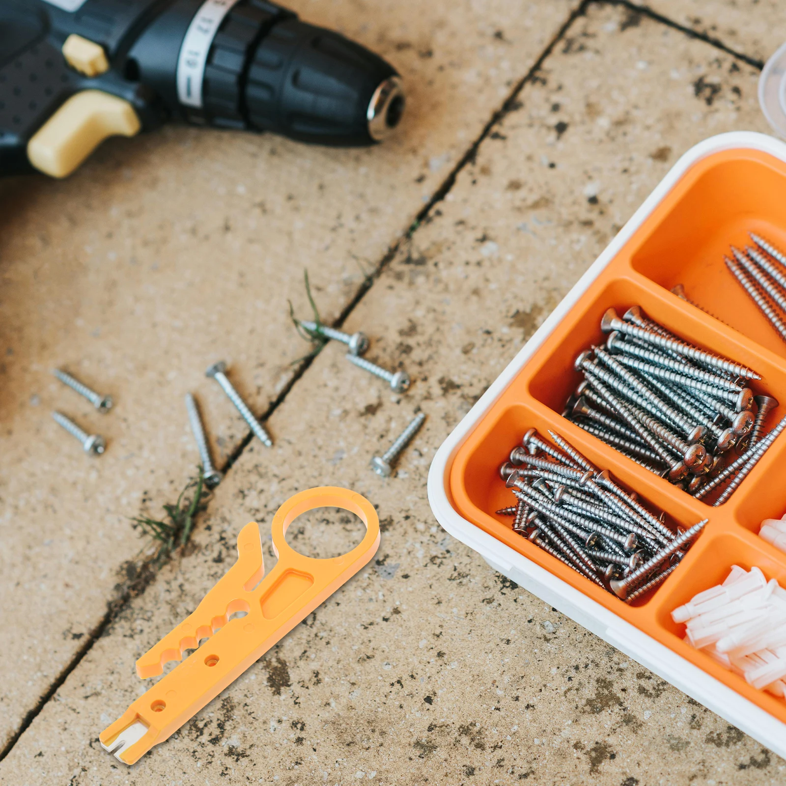 

10pcs Wire Stripper Mini Tool Cable Cutter Crimper Durable ABS Strips UTP STP Cables Easy Safe Punch Modular Connectors Smart