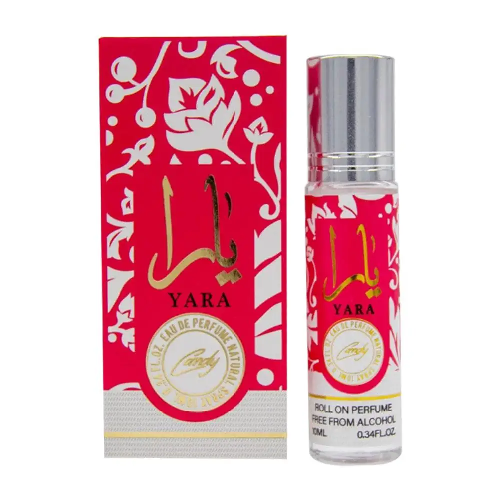 Échantillons de parfum Lattafa Yara, Phéromones longue durée, Parfums de nouilles pour femmes et hommes, Ard al Zaafaran Yara, 0.34oz, 3.4oz