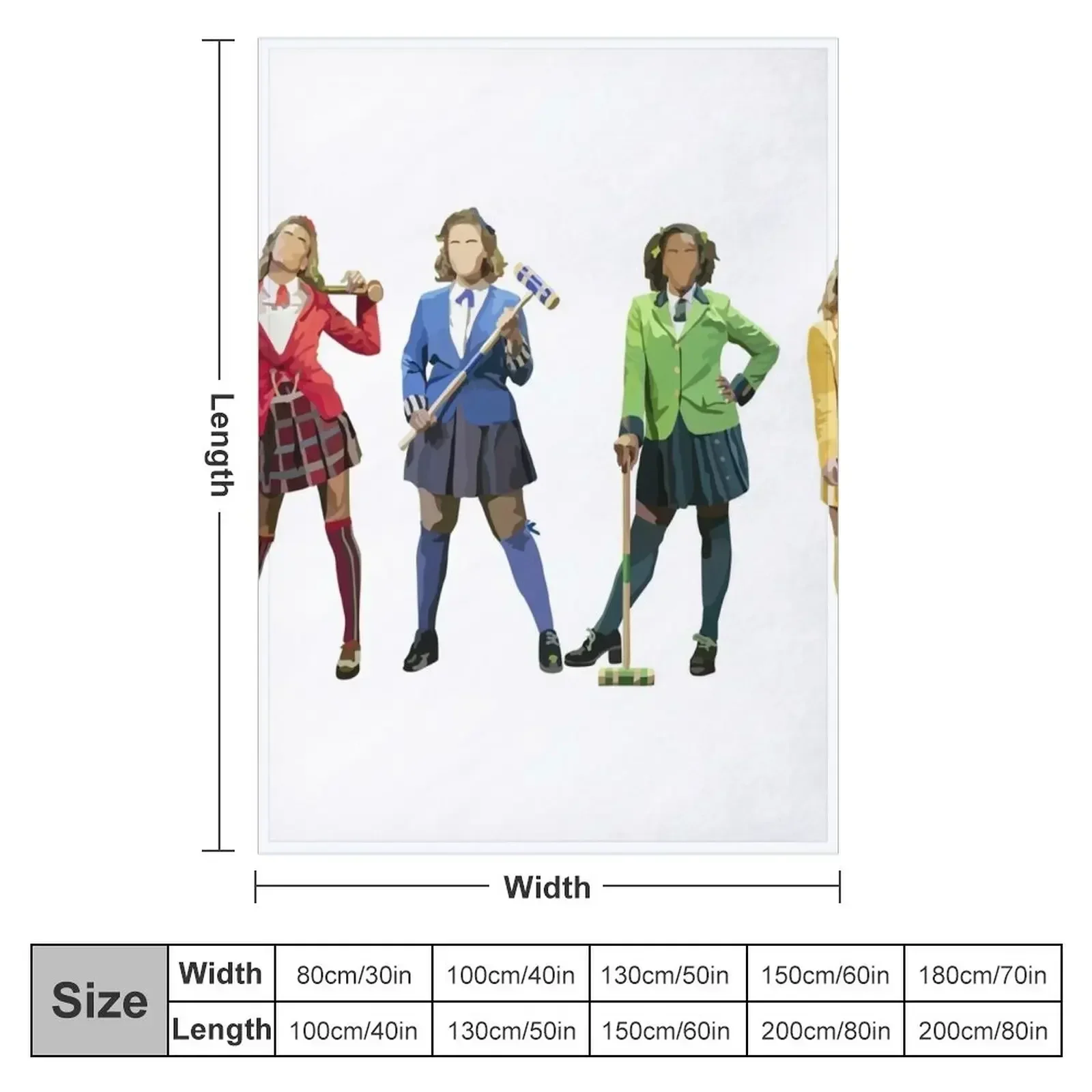 heathers (west end) Throw Blanket Flannel Fabric heavy to sleep Luxury Throw Bed linens Stuffeds Large Blankets