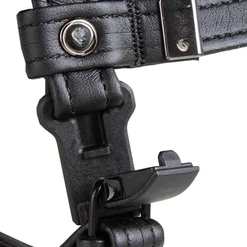 Ruiterhelm, helm van koolstofvezel, volledig mat, rijharnas 8101037