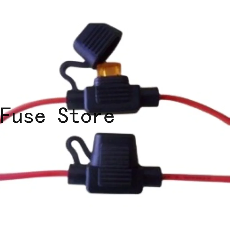 5PCS Car Fuse Holder Medium Waterproof   Insurance d Box 16# Line 30CM