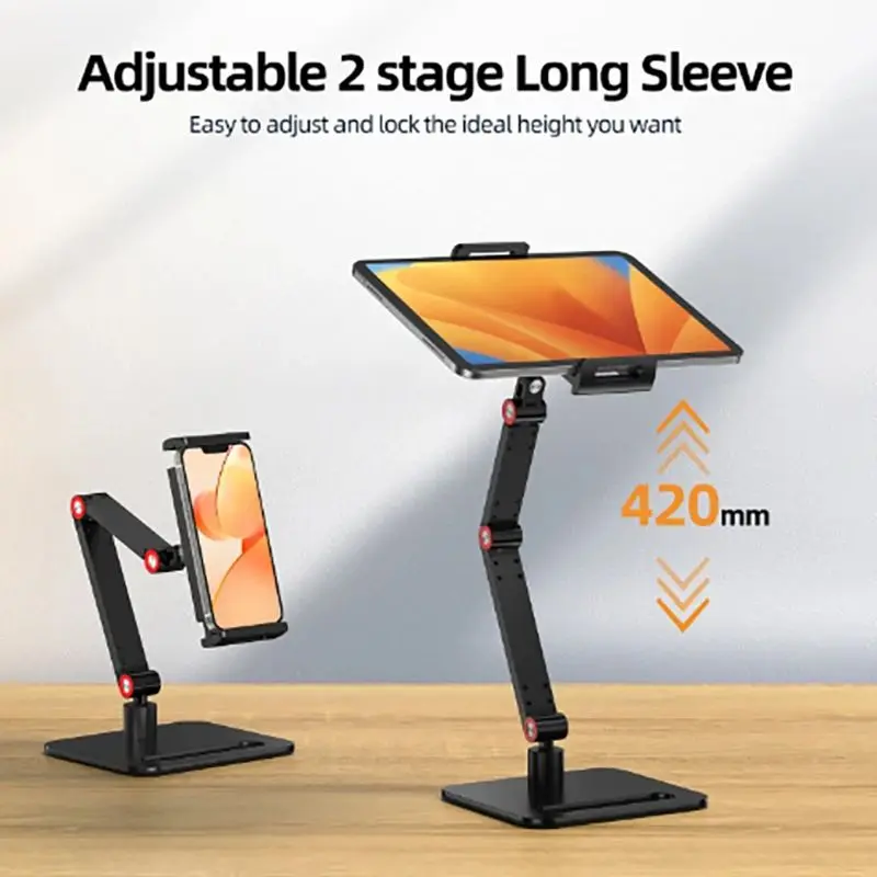 

Портативный держатель монитора, регулируемый ноутбук, игровой настольный зажим, подставка для телефона, внешний вертикальный экран, расширяемое крепление