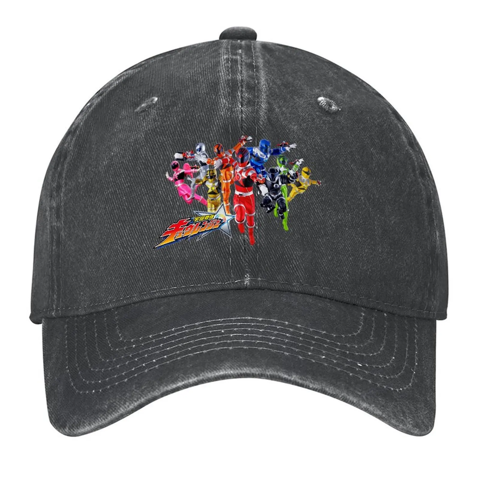 

Uchu Sentai Kyuranger Baseball Cap designer cap Icon Golf Hat Bobble Hat For Man Women's
