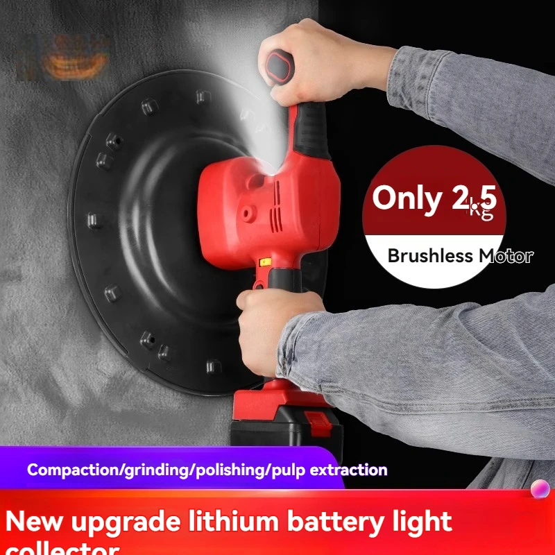 

Lithium Polishing Machine Hand-held Electric Sander Concrete Putty Powder Troweling Machine Grinding Machine for Walls