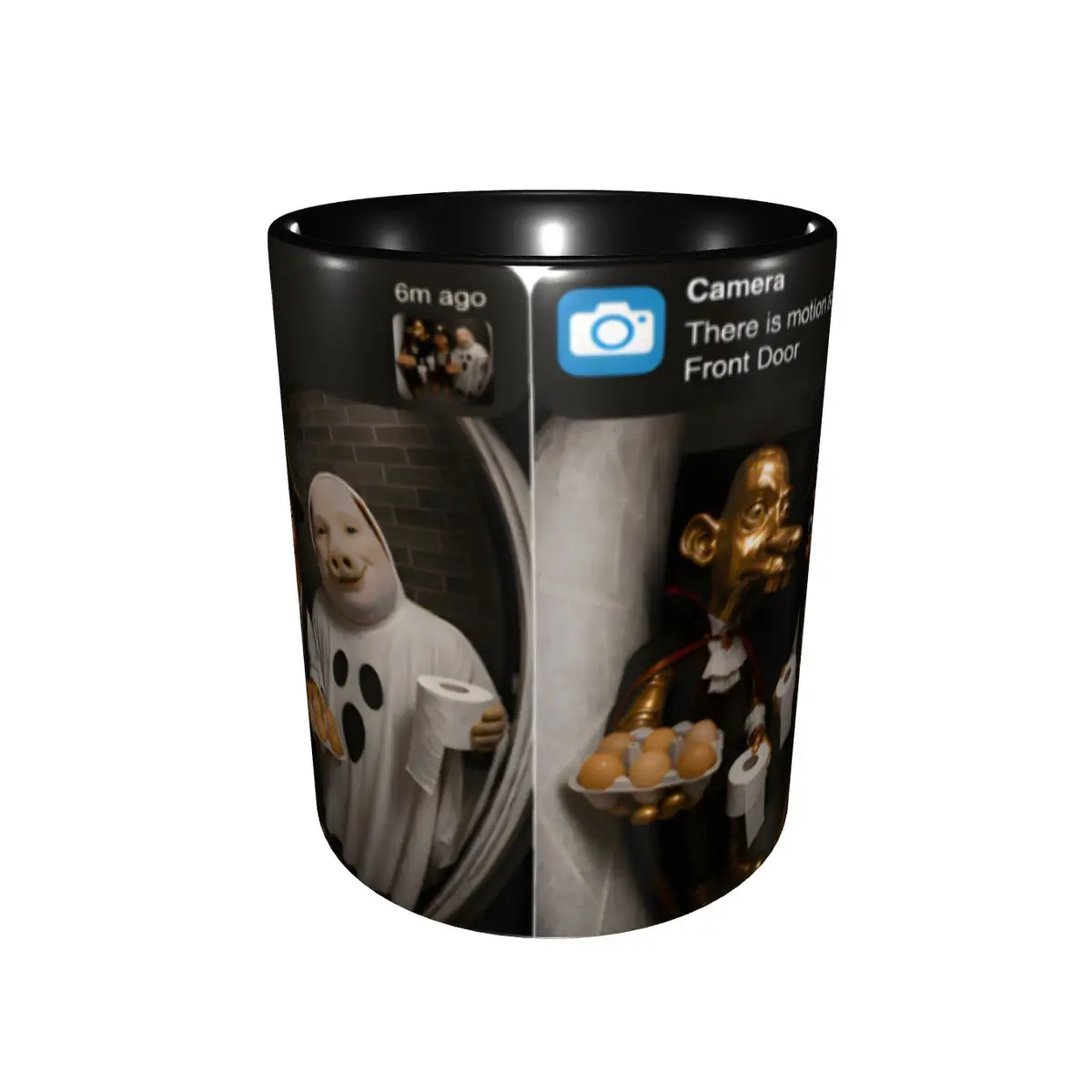 Unique Design There Is Motion At Your Front Door Tung Tung Tung Sahur Meme Accessories Mugs Funny Tea Cup
