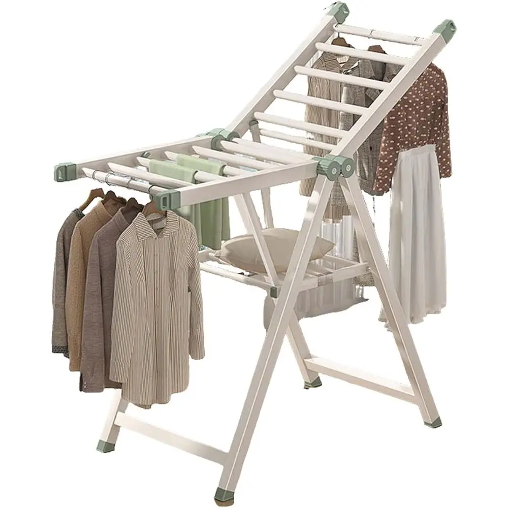 

Компактная сушилка для одежды из нержавеющей стали — портативная, для использования в помещении и на открытом воздухе, удобное хранение, идеально подходит для шнурков одежды