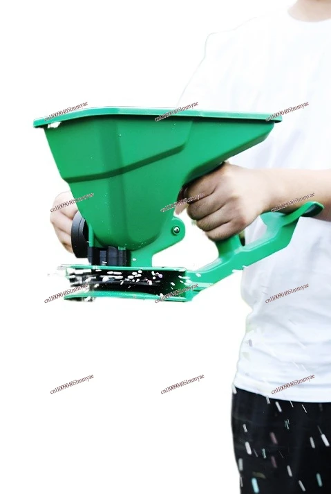 

Automatic Seeder Grass Seed Seeder Artifact Household Small Fertilizer Applicator Hand Crank Lawn Vegetable Wheat Fertilizer