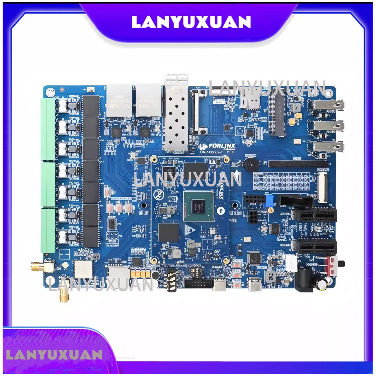 Chipboard Forlinx IMX9596 Development Board OK-MX9596-C Single Board Computer ARM Embedded Industrial Grade Board for IoT