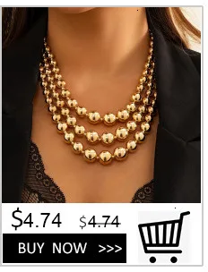 IngeSight.Z Bohemian Multi Schicht Nachahmung Perle Quaste Choker Halskette Kragen Erklärung Anhänger Halskette für Frauen Schmuck – Detail 7