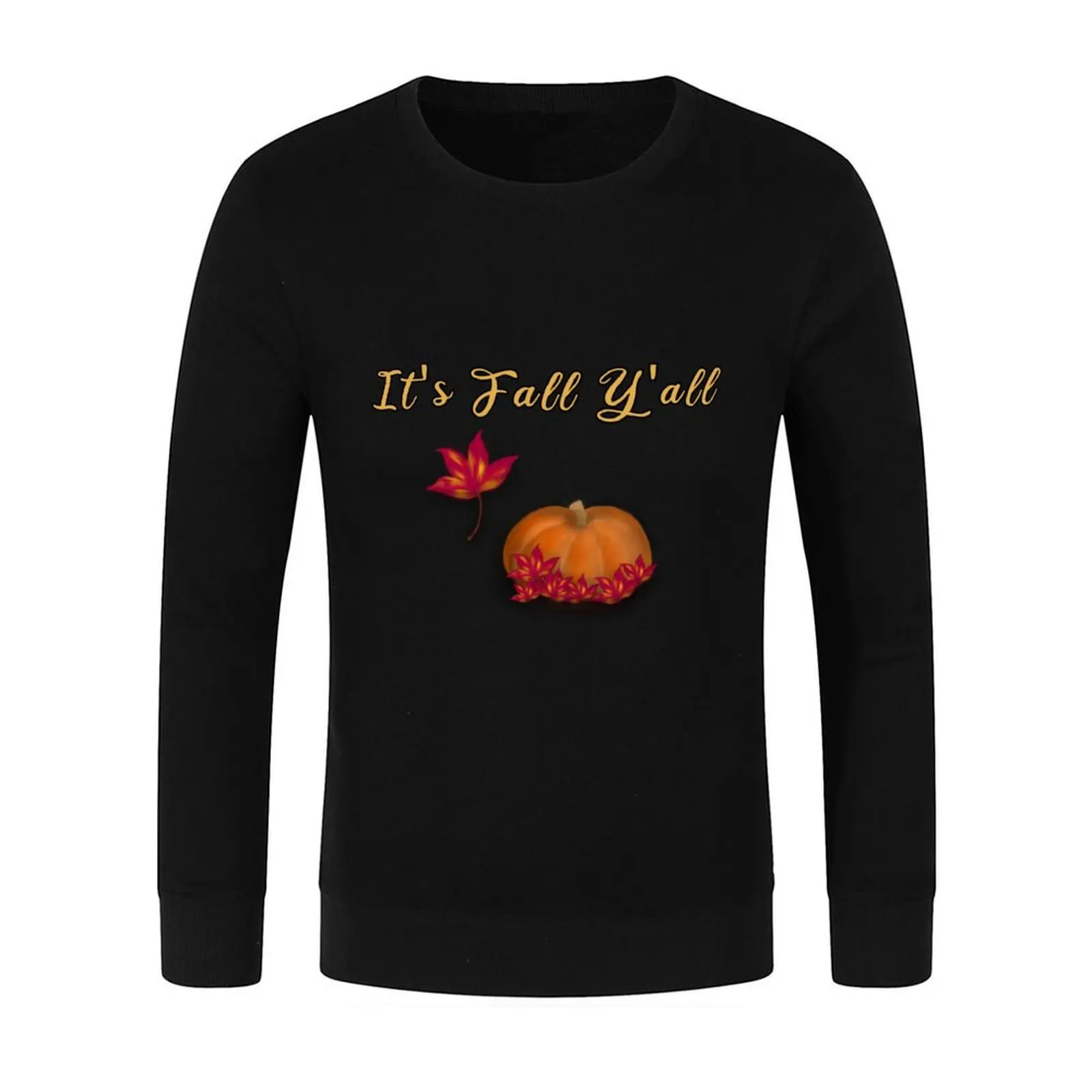 It's Fall Y'all Pullover رياضية للرجال ملابس الخريف ملابس للرجال ملابس رجالية بلوزات جديدة