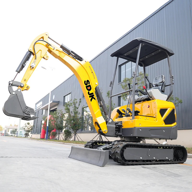 حفار صغير رخيص 1 طن حفار صغير 1.2 طن حفار صغير 1.6 طن 1.8 طن حفارة صغيرة مخصصة