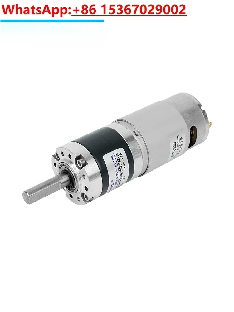 ZGX38RH Adjustable Speed Forward and Reverse Planetary DC Reduction Motor Center Axis 12V 24V Motor