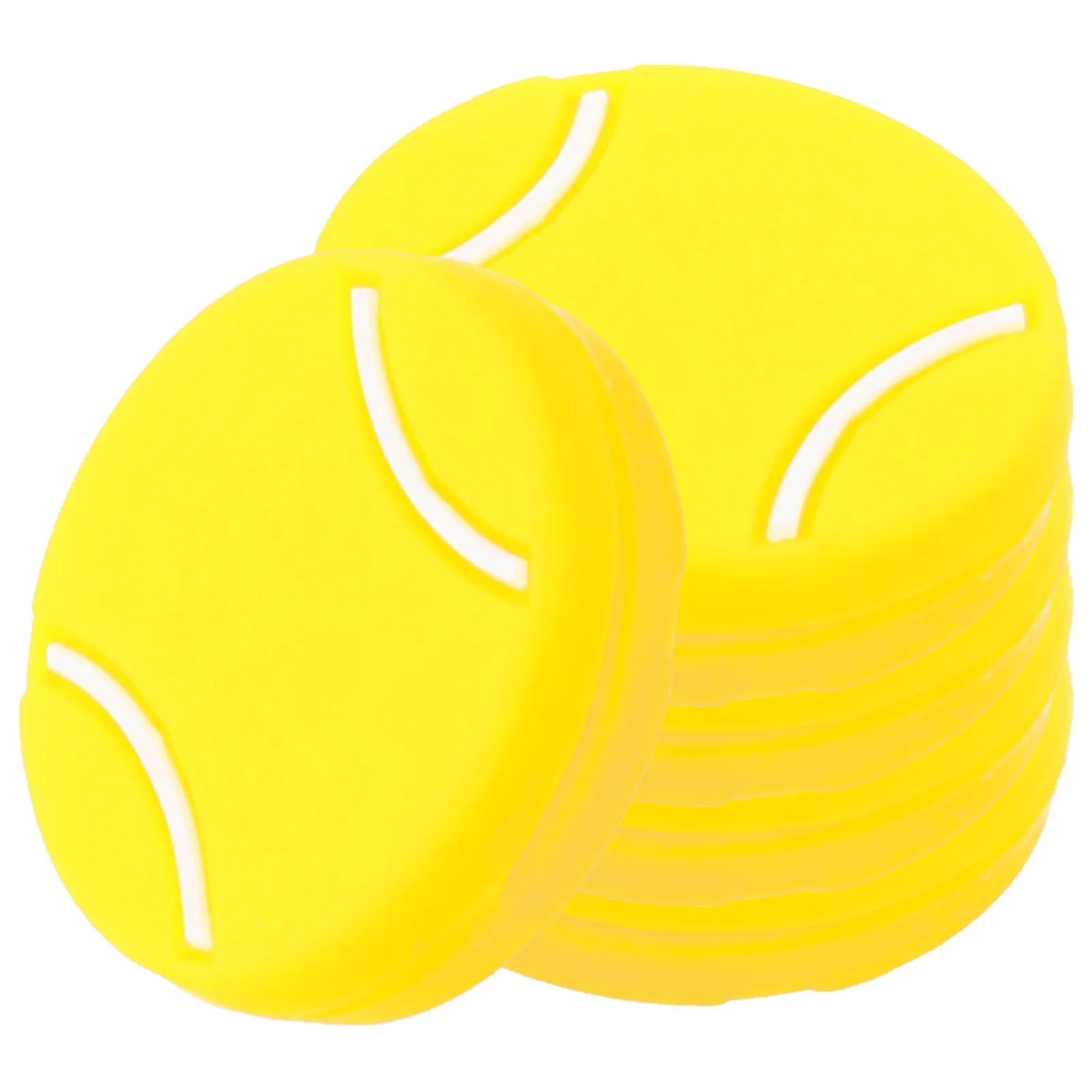 5Pcs Tennis Racket Dampeners Cartoon Silicone Vibration Absorber Shock Absorbers Reduce Ball Impact Tennis Elbow Prevention