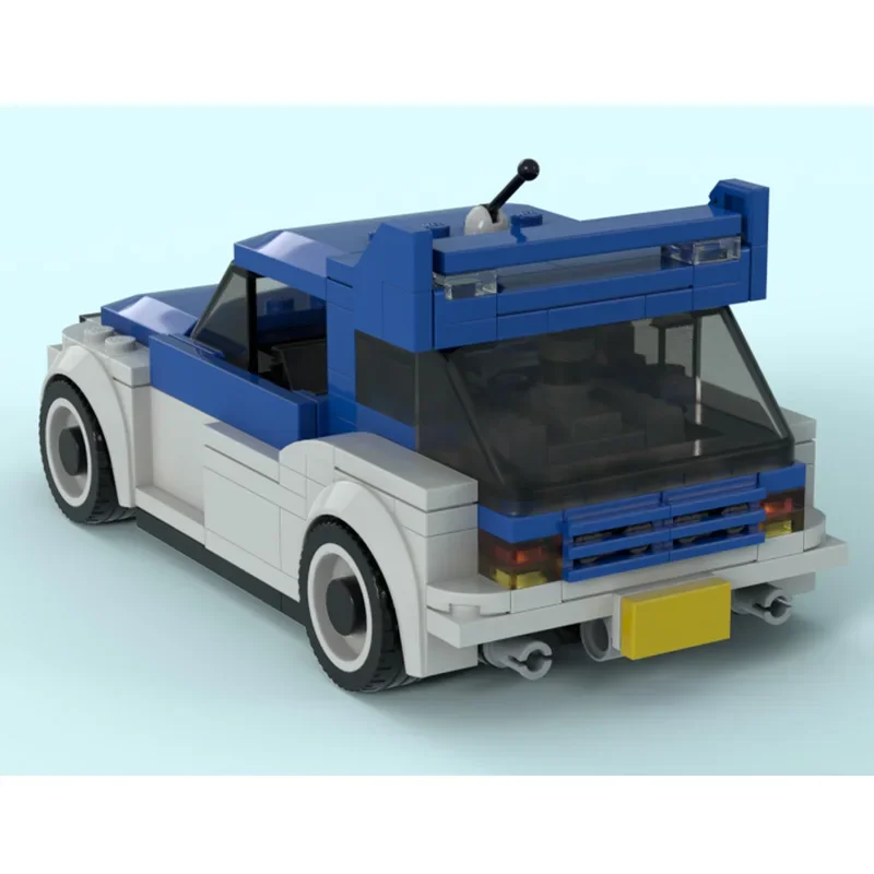 

MOC-211660 New 6R4 Rally Car Racing Car Assembly Stitching Model 236PCS Building Block Parts Kids Building Block Toys Gifts