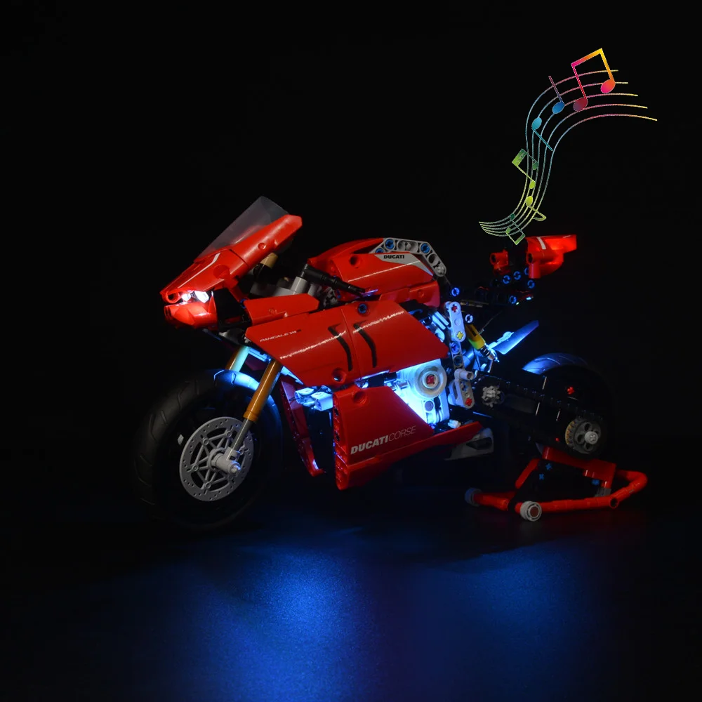 

No Model LED Light Kit for 42107 Ducati Panigale V4 R