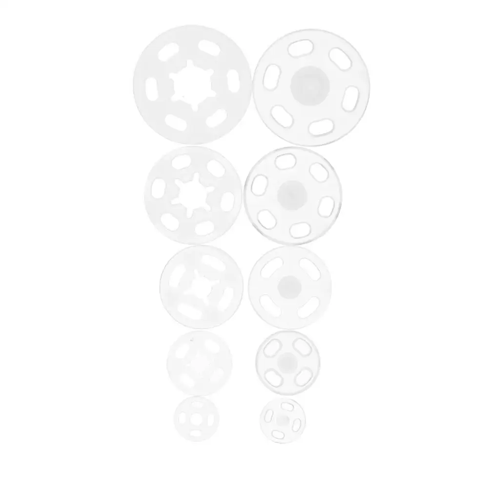 

100pcs Plastic Crafts Handmade Fasteners Stud Press Button Sewing