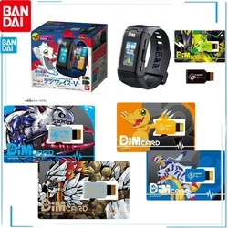 BANDAI DIM Card Digimon Adventure Wormmon Agumon Digimon Ghost Game VITAL BRACELET V Toy Gift for Children Genuine In Stock