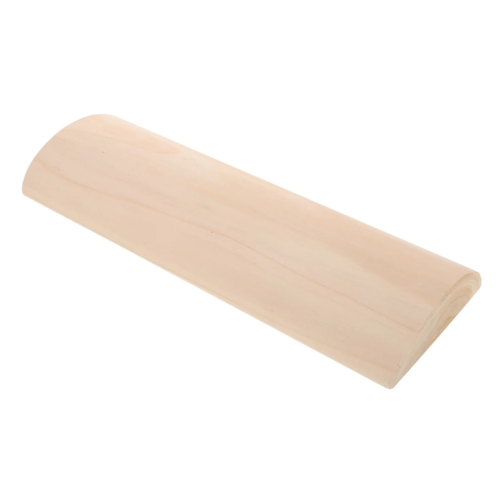 

Подушка для шеи из массива дерева для сауны: натуральная деревянная опора для шеи, снимает скованность и боль в плечах, расслабляет поясничный отдел позвоночника