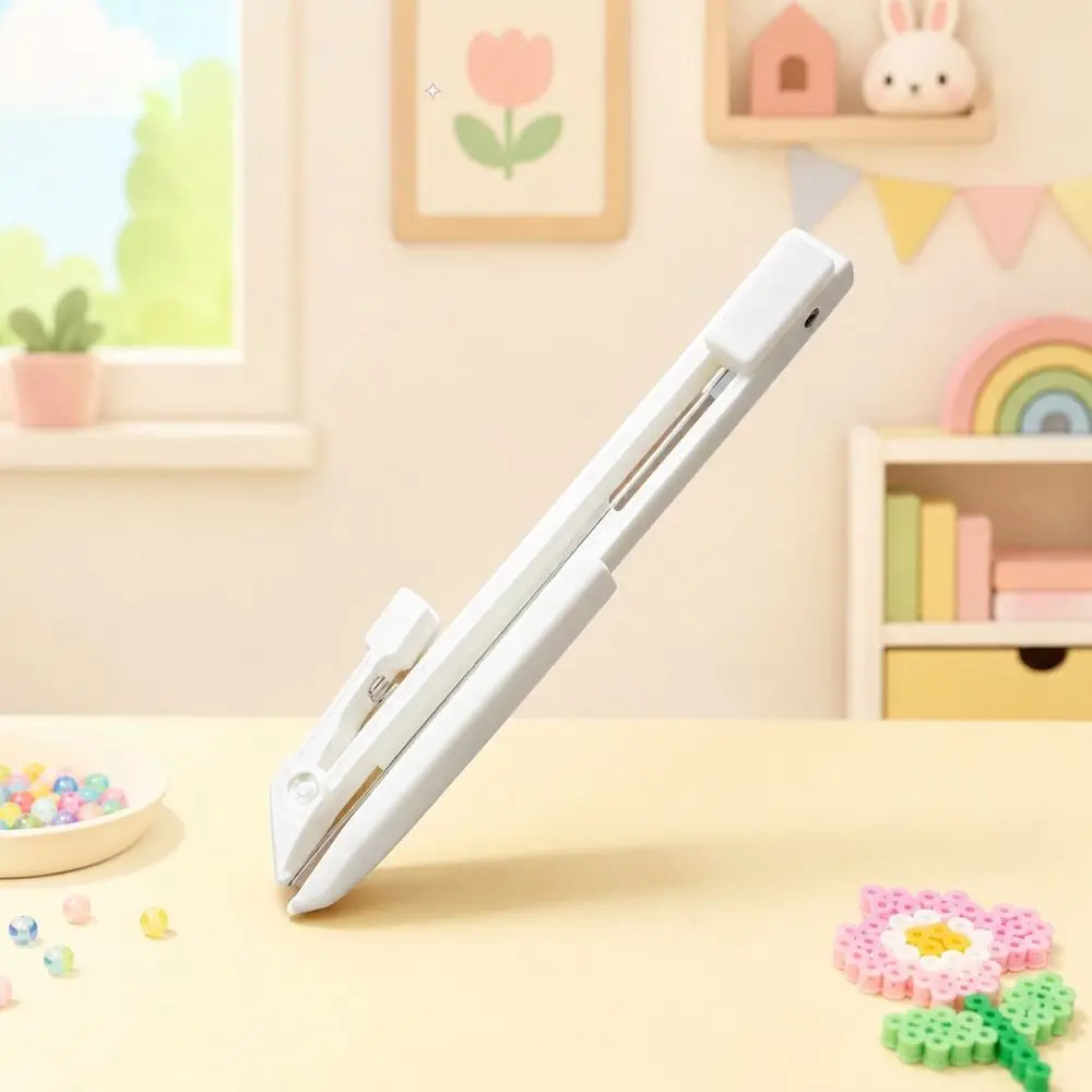 Retractable Fuse Bead Pen Smooth Gliding Single Needle Bead Placement Pen Jam Resistant Handheld Bead Tweezer Pen