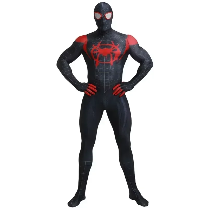 Spiderman Costume Adults Deluxe Superhero Costume for Men Halloween Costume Cosplay