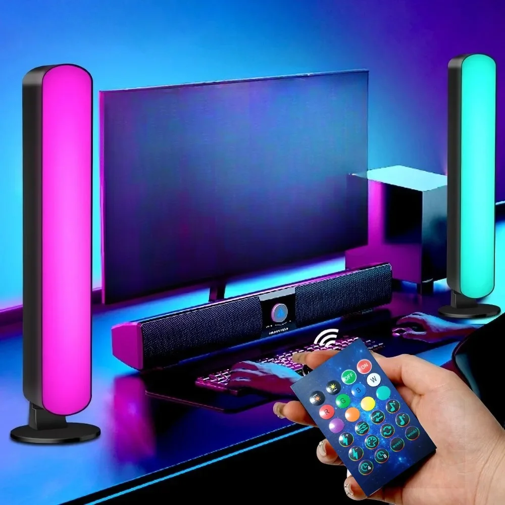 

Умная светодиодная лампа RGB с несколькими световыми эффектами, светодиодная подсветка телевизора, свет настроения, боевое освещение для игр, фильмов, телевизора, декора комнаты