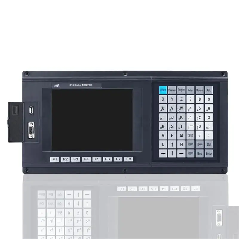 CNC Powerful 2Axis Updated Lathe & Turnning CNC1000TDc-2 controller with new English control panel ARM+DSP+FPGA