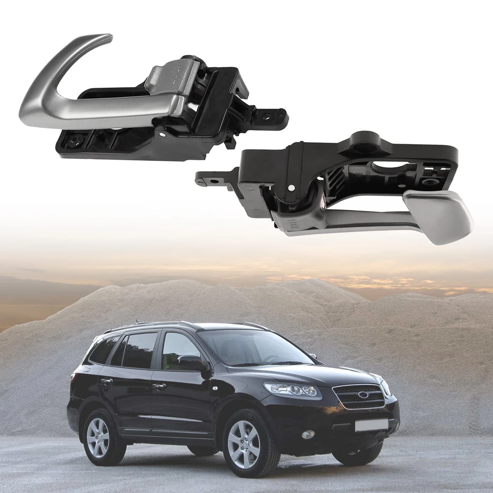 1pc Left Right Inside Interior Door Handle for Hyundai Santa Fe 2007 2008 2009 2010 2011 2012 82610-2B000 82620-2B000