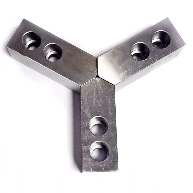 1 conjunto/3 pçs duro chuck maxila garra se encaixa para 5 "6" 8 "10" cnc torno chuck 3 garras dedicado garra hidráulica maxilas macias