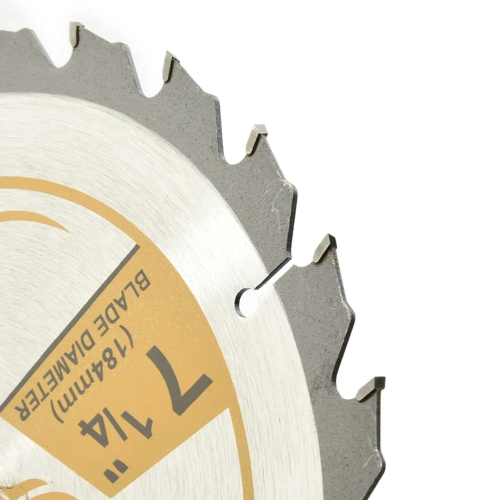 Imagem -05 - Fino Kerf Circular Saw Blade Cutter Woodworking Cabeça Disco de Corte de Aço com Dentes 24t Framing Yg6 Base 50 71 4