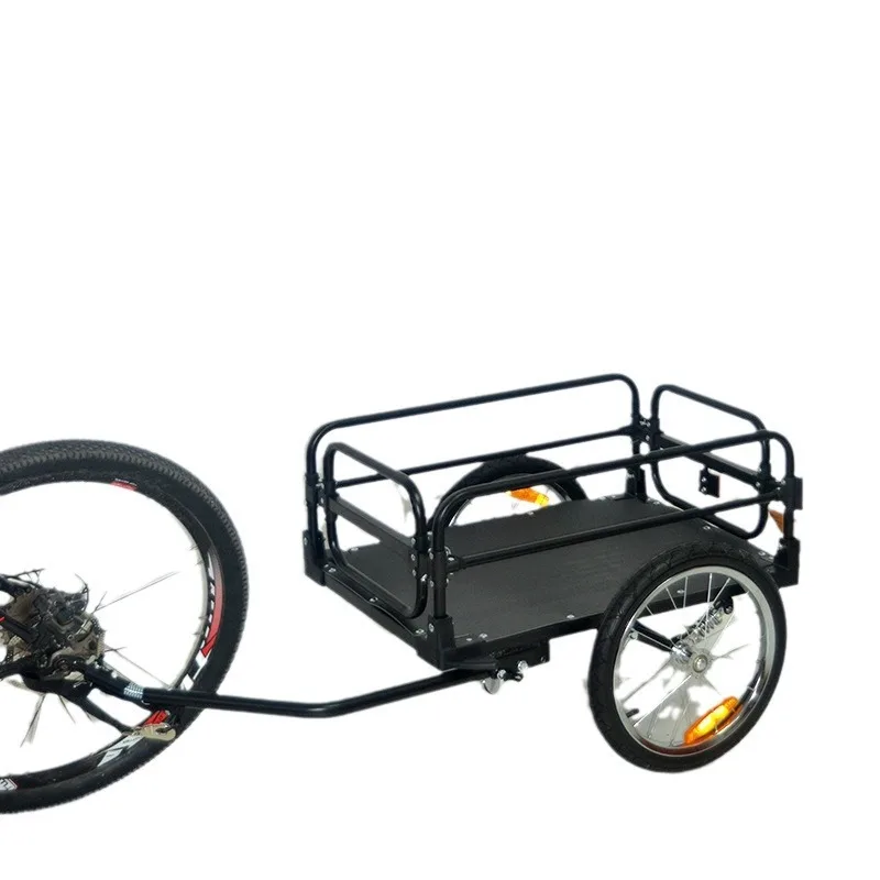 

Simple cargo bicycle trailer outdoor travel daily implementation towing